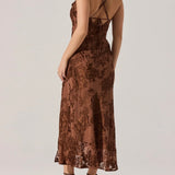 Gaia Burnout Midi Dress