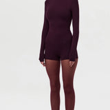 Naked Wardrobe Butter Turtleneck Contour Bodysuit