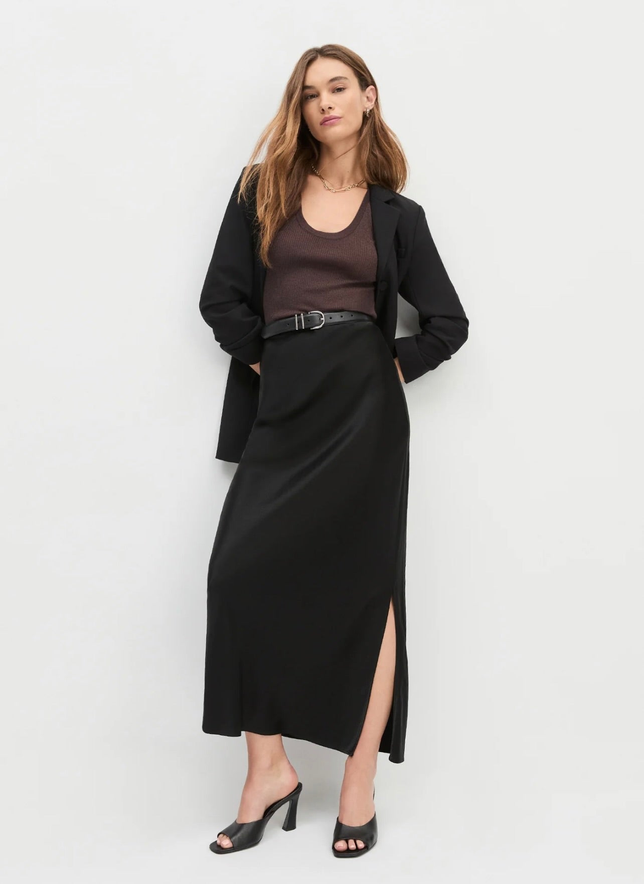 The Josie Long Skirt in Black