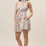 Acosanti Floral Shirt Dress