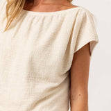 We Are Sundays Nessa Top in Coconut Milk