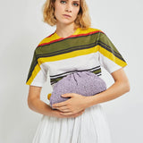 Crochet Game Purse - Lilac