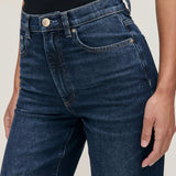 DL1961 Karmine Refined Wide Leg Sculp System High Rise Jeans