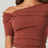 Saylah Off Shoulder Twist Top