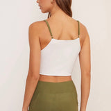 Eucalyptus Crisscross Four-Way Top