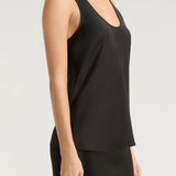 Favorite Daughter The Clean Cut Tank in Black
