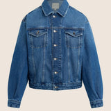 Favorite Daughter The Otto Denim Jacket in Vintage Campbell
