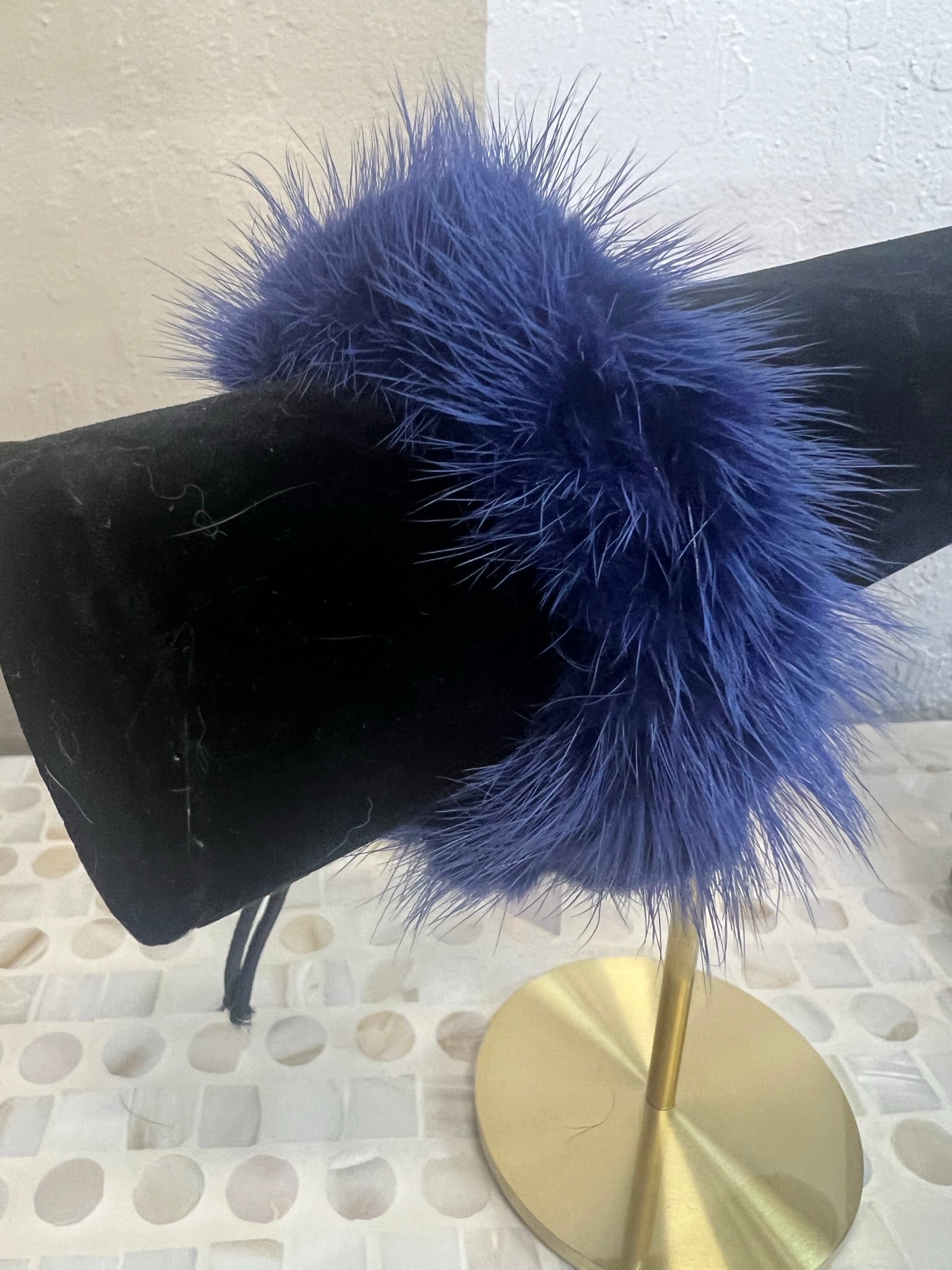 Genuine Mink Scrunchies
