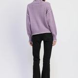 En Saison Merrill Whip Stitch Sweater