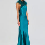 Retrofête Brisbane Feather Dress