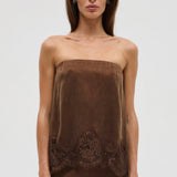 THIRD FORM Visions Lace Strapless Top