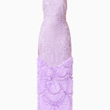 Elliatt Cerise Embellished Gown