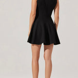 Xaria Mini Dress in Black