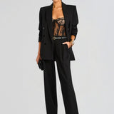 SEROYA Sonya Pant in Black