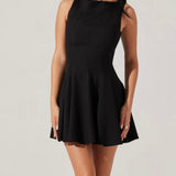 Xaria Mini Dress in Black