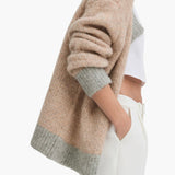 Favorite Daughter The Rio Cardigan in Rose Dust Light Grey