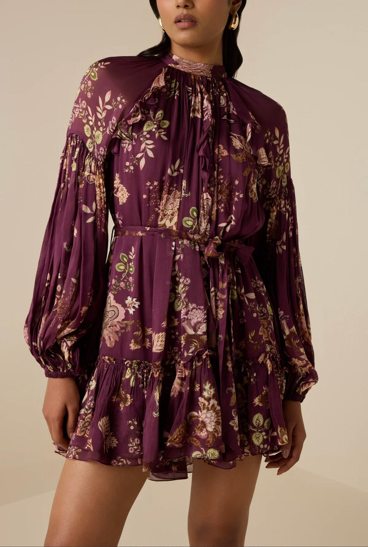 Savi Ruffle Mini Dress