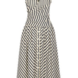 Isla Stripe Poplin Dress