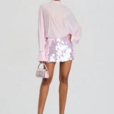 Retrofete Bennedetta Sequin Skirt