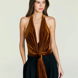 SEROYA Vika Velvet Bodysuit