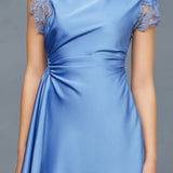 Amur Zina Ruched Mini Dress