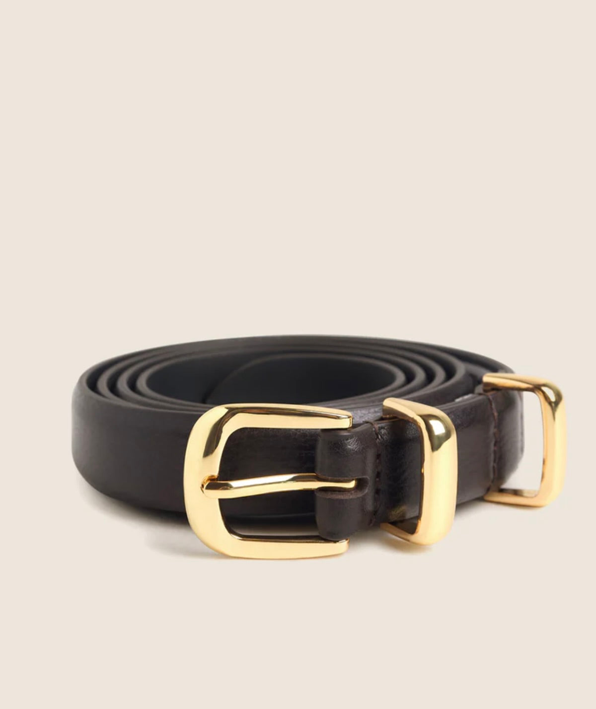 Favorite Daughter The Skinny Jordan Belt in Brown