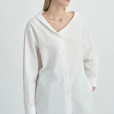 Rue Sophie Liora Asymmetrical Neck Shirt