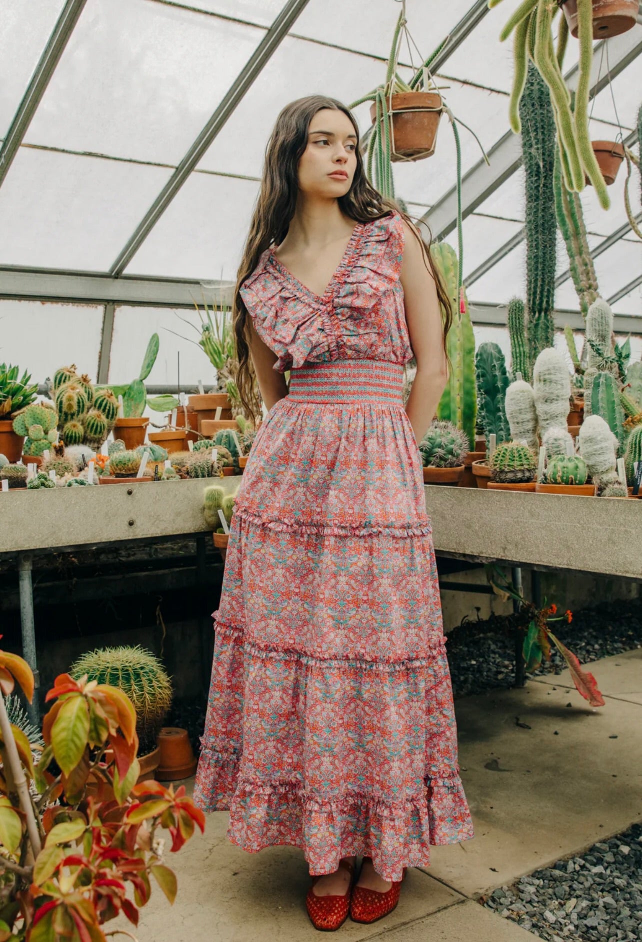 strawberry midi dress Azalea in Thief Liberty Print Small ALLURE SPARKLE MAXI DRESS-RED This scrumptious dress is renaissance revival Colour:Lime Green