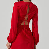 Elyse Satin Maxi Dress