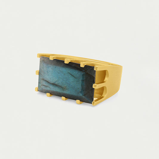 Labradorite Castle Ring