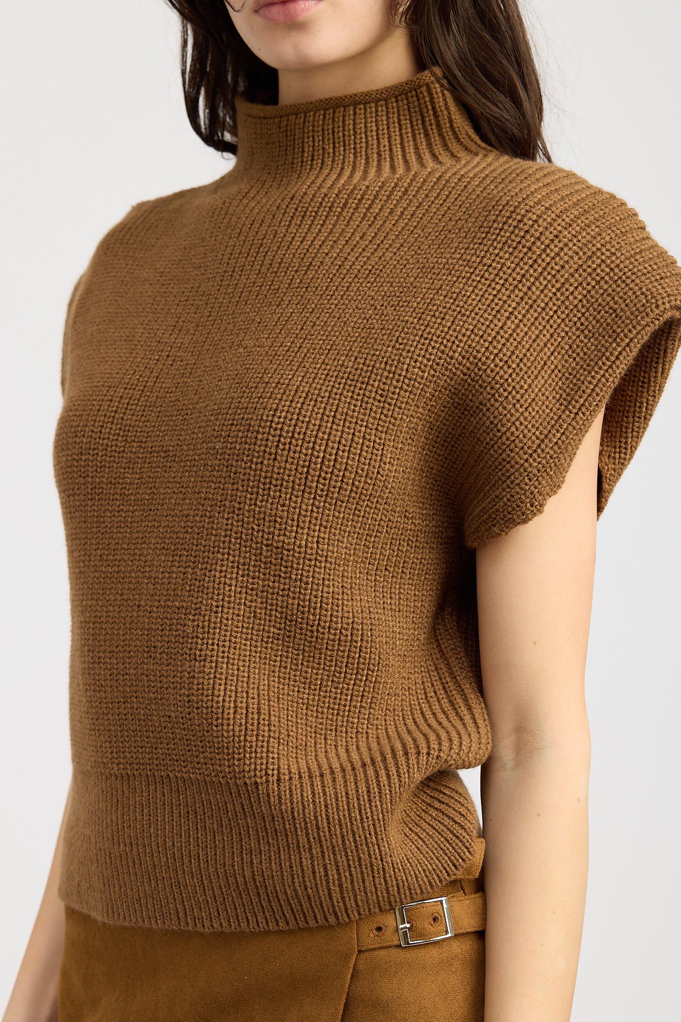 Karalie Knit Sweater in Brown