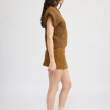 Karalie Knit Sweater in Brown