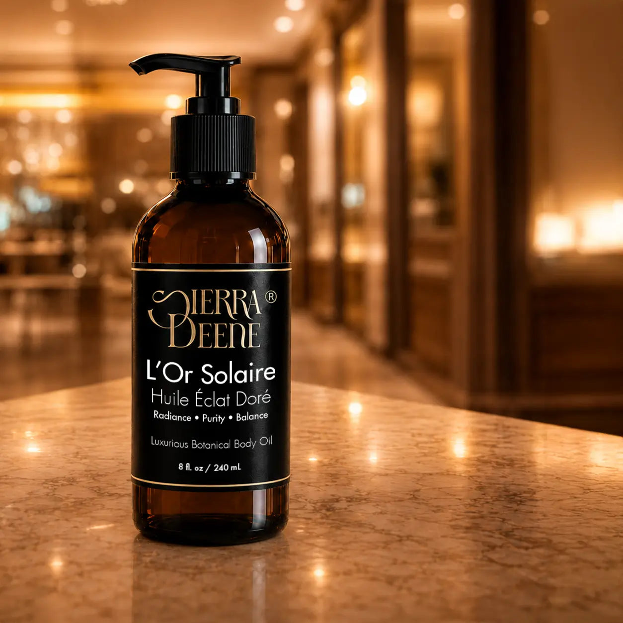Sierra Deene L'Ore Solaire Huile Éclat Doè Botanical Body Oil