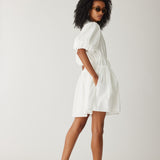 Yara Shirt Dress in Milk